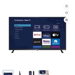 43” Smart Tv With Stands 