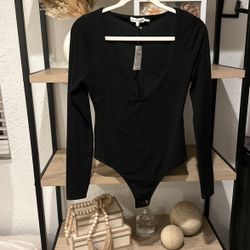 Women’s Good American Black Bodysuit 