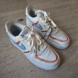 Nike Air Force 1 Low Sneakers Denim Women's Size 8