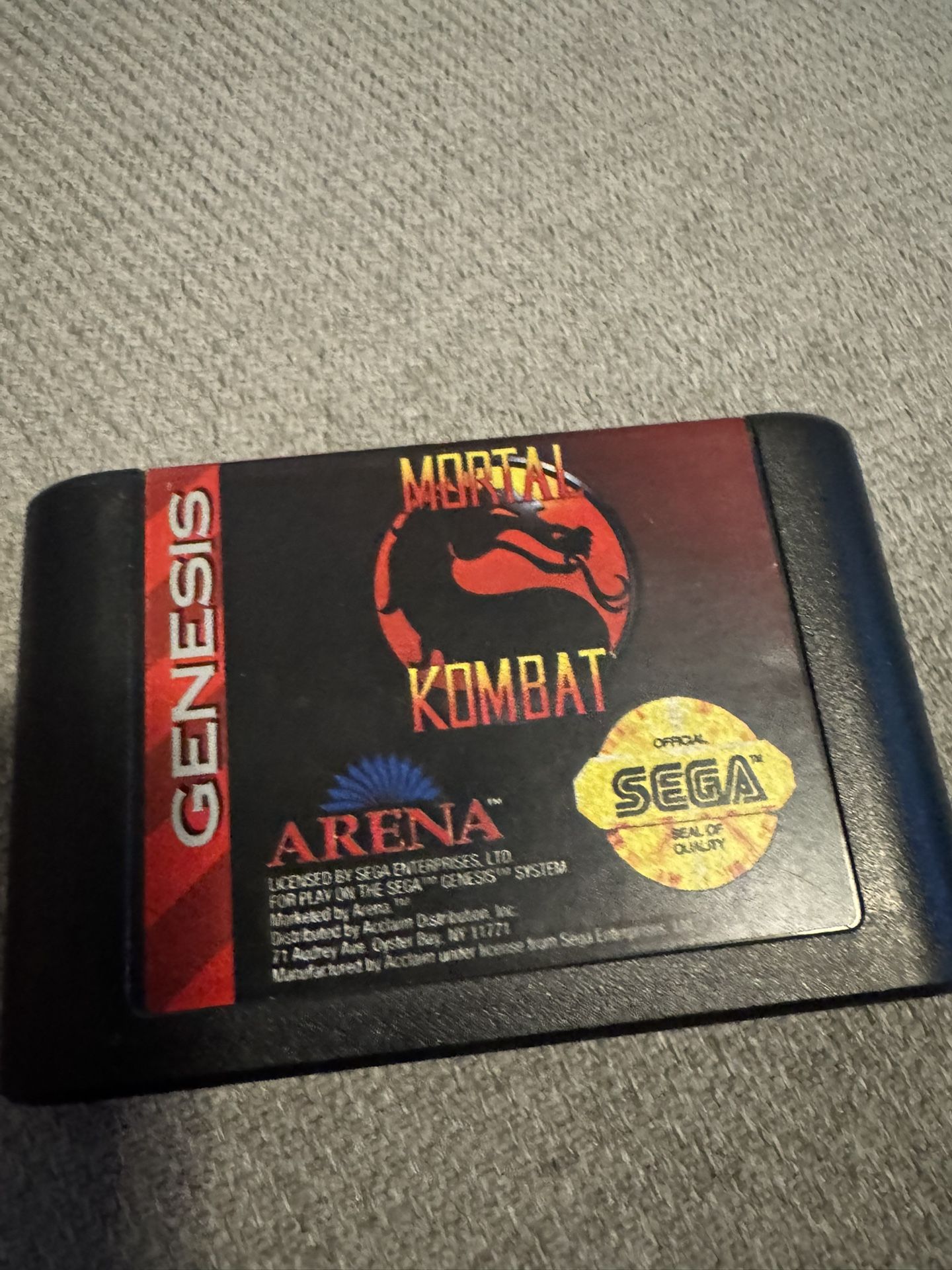 Sega Genesis Game 