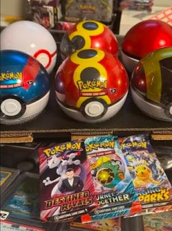 Pokémon TCG Poké Ball Tins, Sealed
