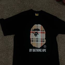 Bape x burberry size xl