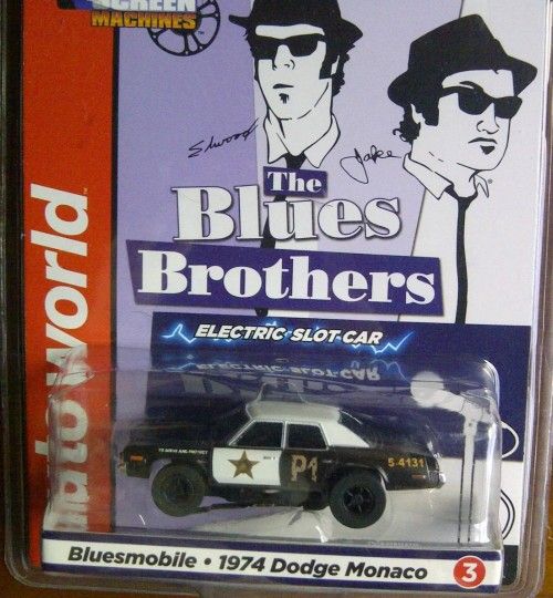 Blues Brothers Dodge Monaco Electric Slot Car