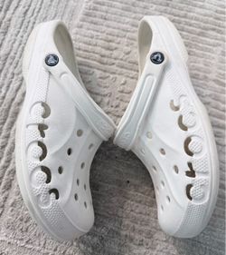 Crocs Baya Clogs Size 11 Men’s or 13 Women’s White
