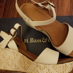 G.H. Bass & Co Platform Wedge Sandals