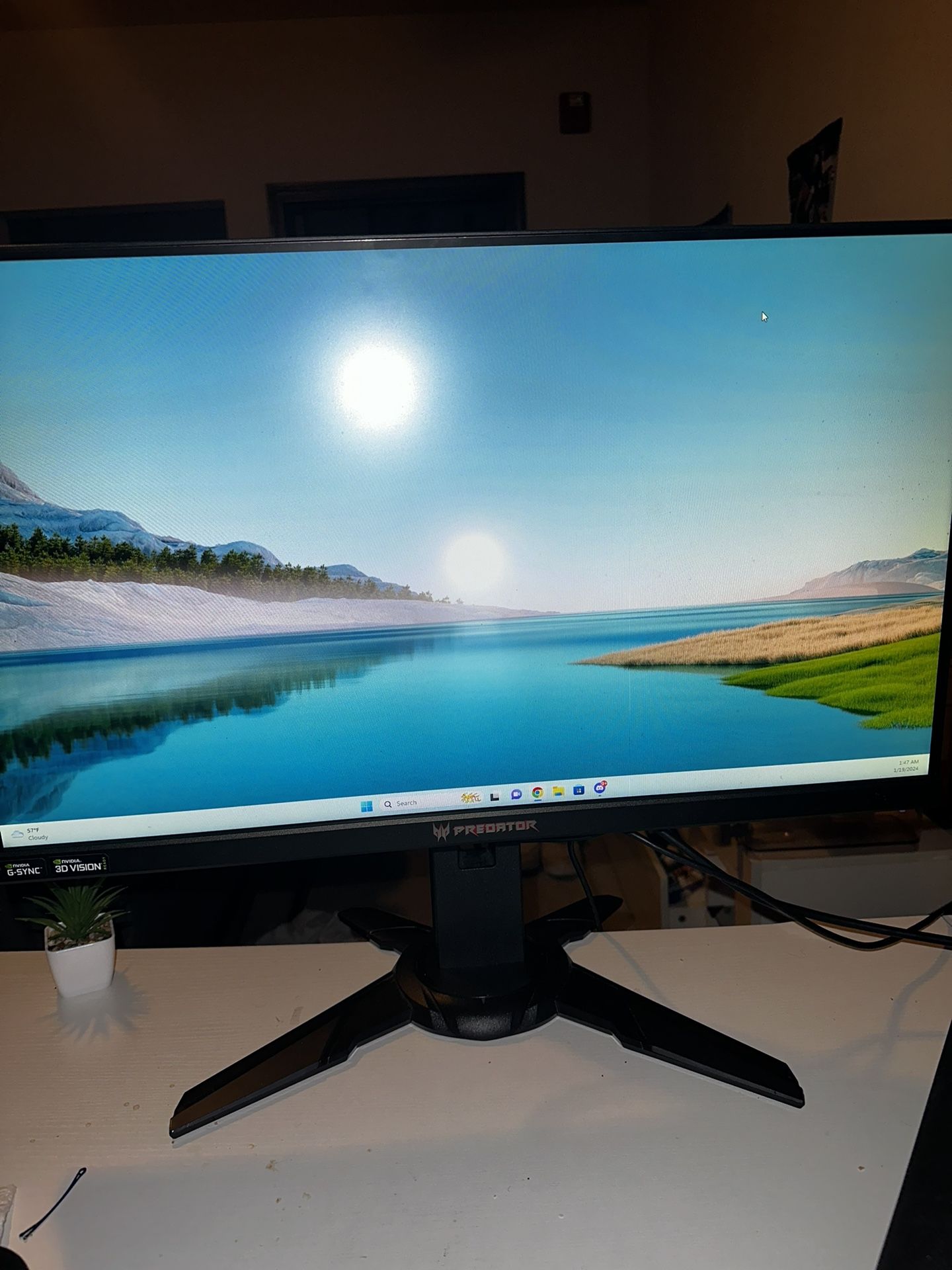 Acer XB272 Predator 27” G-SYNC 16:9 LCD Monitor 240hz