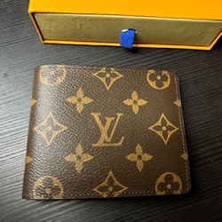 Brown Louis Vuitton Wallet Authentic 
