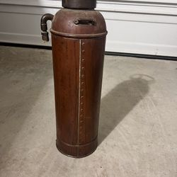 Vintage Elkhart Fire Extinguisher 