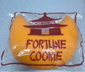 Fortune Cookie Shaped Jumbo Squishy