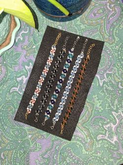 Crystal glass bead Bracelets handmade