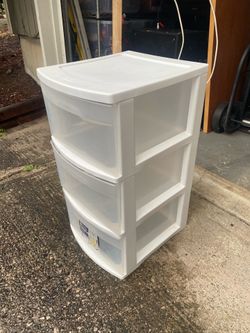 🗄️ Sterilite 3-Drawer Plastic Storage Organizer Tower | White | OBO
