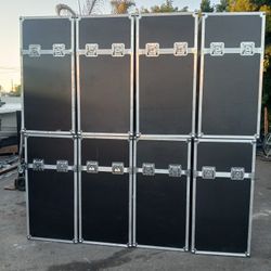 For Sale: 8 Audio Equipment Transport Cases. Good Condition 