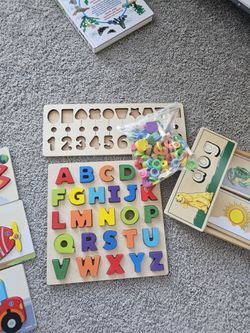 Jugetes montesory (todo x $50)