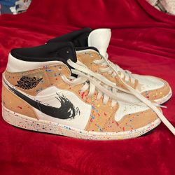 Nike Jordan Mid Se Brushstroke Se 9.5