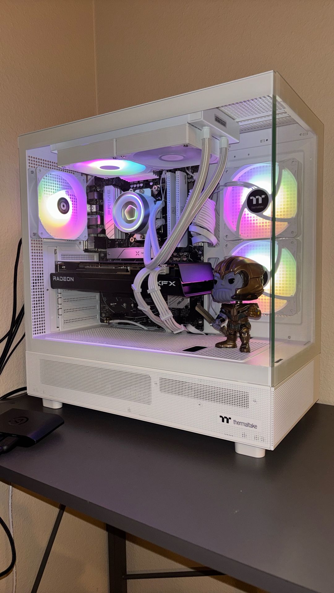 🔥 Custom-Built Gaming & Streaming PC – White Edition 🔥