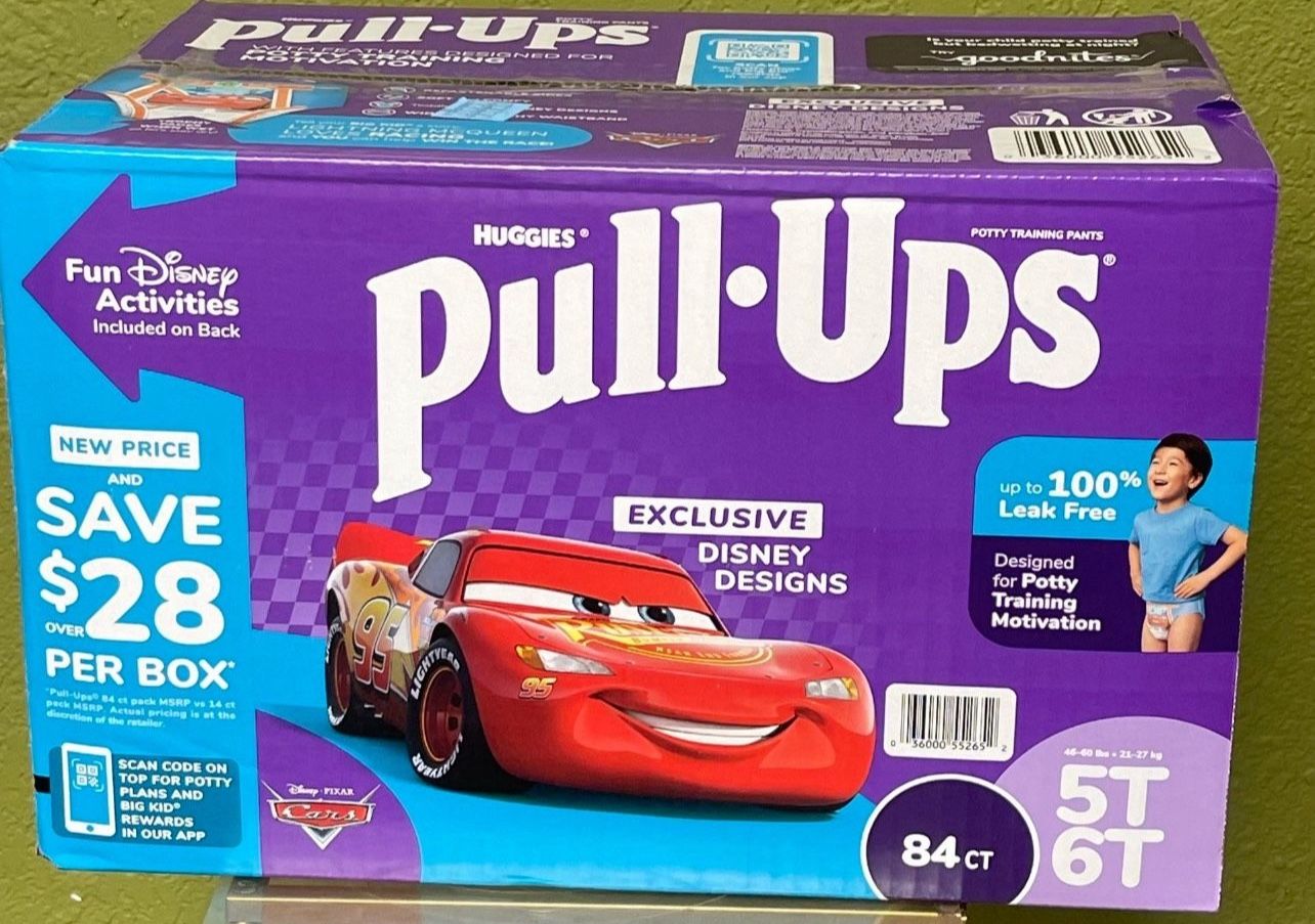 Huggies Pull-Ups Plus  For Boy 5/6 