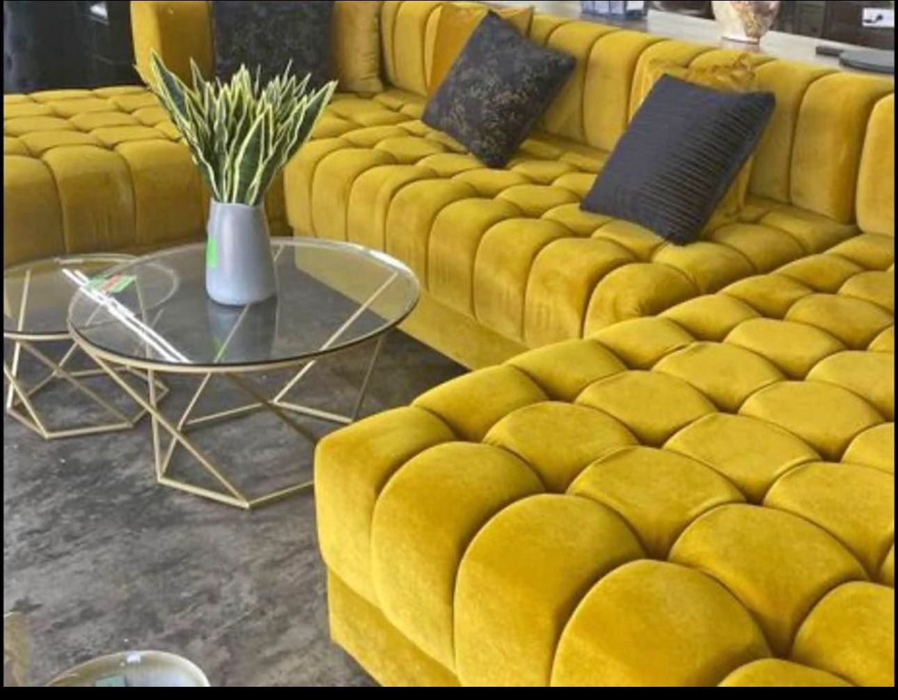 Brand New Luxury Velvet Sectional- Shop Now Pay Later- Limited Supply.