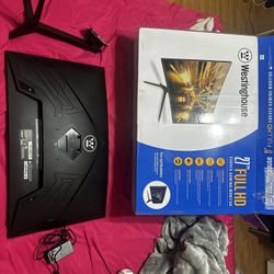 Gaming Monitor Curved 27” Full HD 180hz