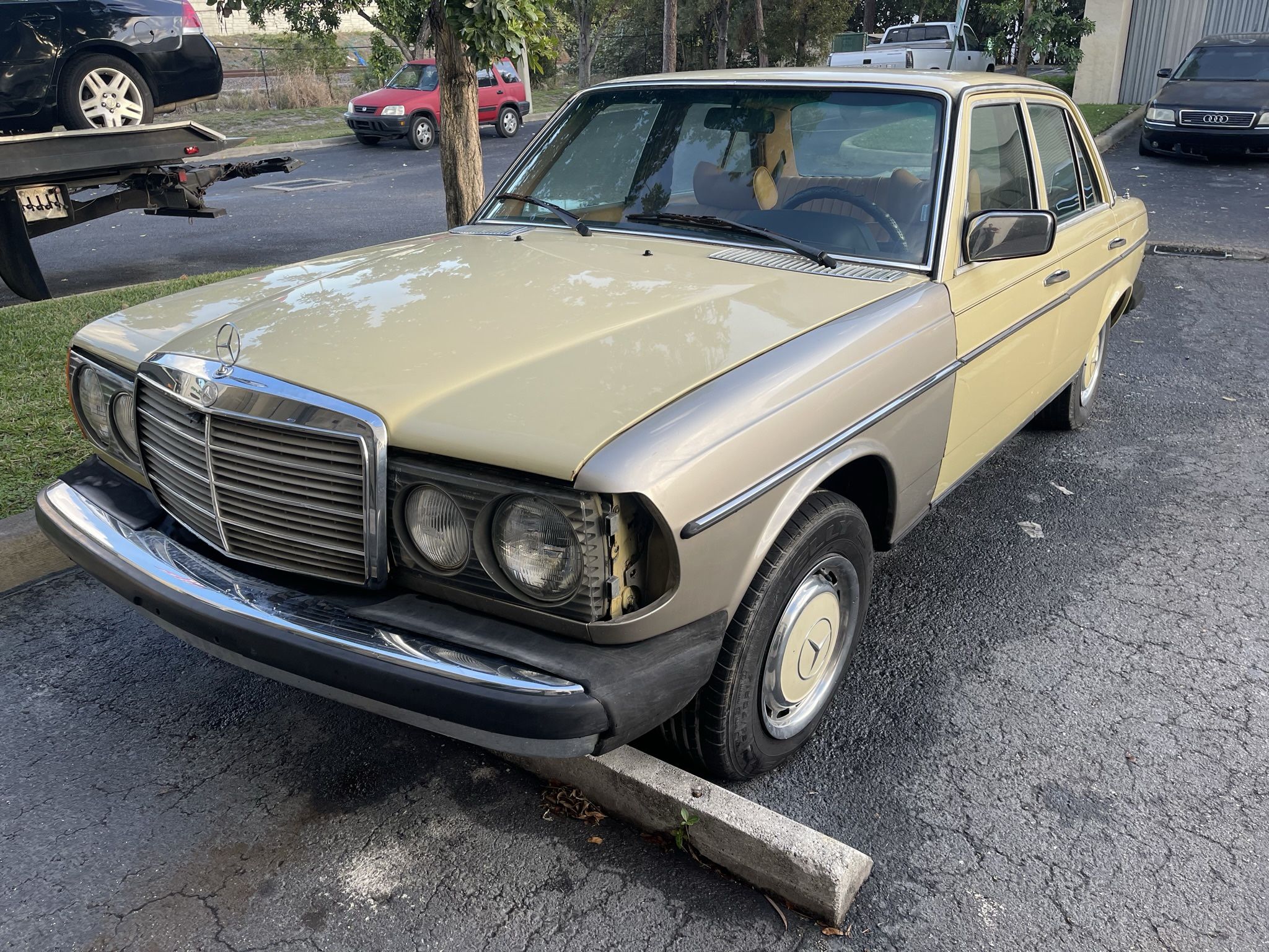 1977 Mercedes 300d Diesel For Parts Or Repair