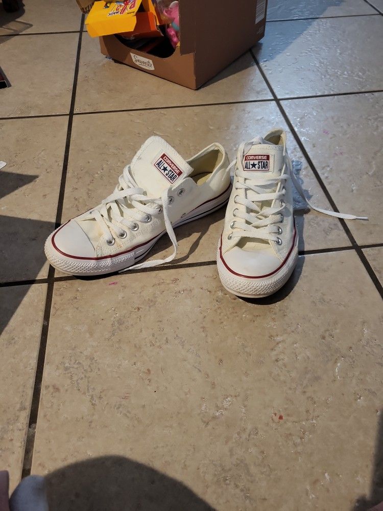 White Converse