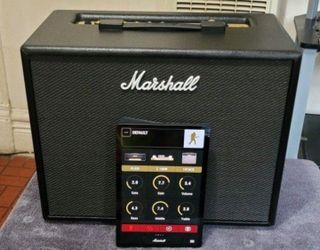 MARSHALL CODE 50 MODELING GUITAR COMBO AMPLIFIER 50 WATTS 1X12 IN BLACK COLOR SPEAKER, IN BLACK COLOR 