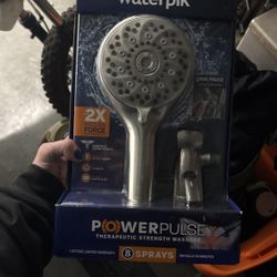 Water Pick Power Pulse Shower Head Brand New!