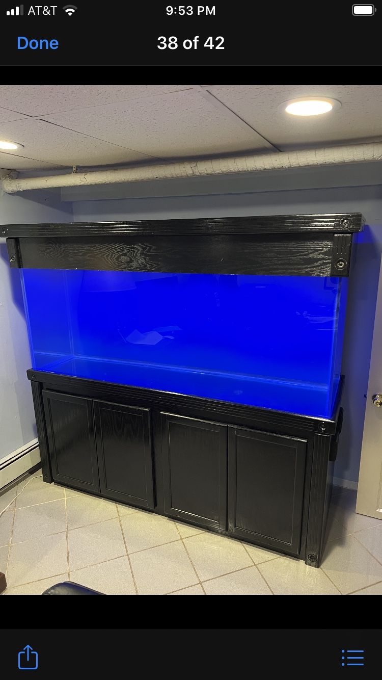220 Gal Glass Fish Tank