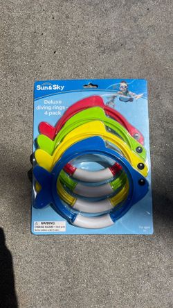 Deluxe diving rings 4 pack