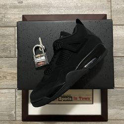 Jordan 4 Black Cat New Size 11 And 6.5y