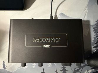 Motu m2 interface