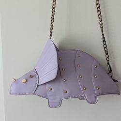 Dinosaur Purse (Lavender)