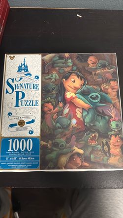 Disney Parks Lilo & Stitch 1000-Piece Signature Puzzle