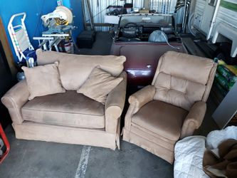Couch and recliner chair