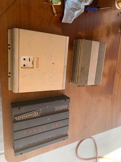 Car audio Amplifiers