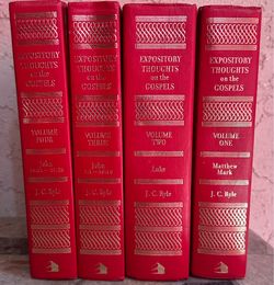 Expository Thoughts on the Gospels by J.C. Ryle (4-Volume Hardcover Set)