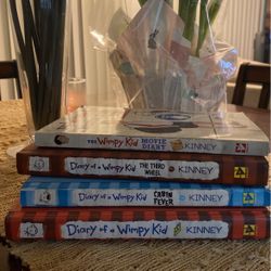 Diary Of A Wimpy Kid - 4 Books