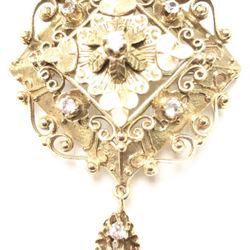 Women’s Pin/Brooch 14kt Yellow Gold 