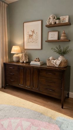 mid century modern dresser