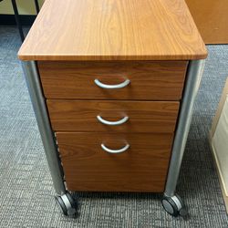 Rolling Wheeled File Cabinet
