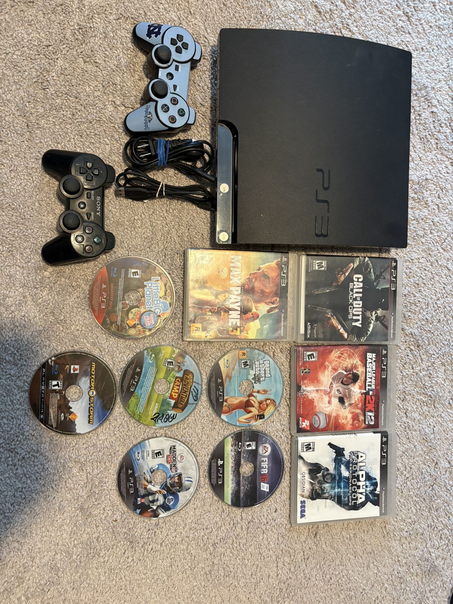 PlayStation 3 Ps3 + 10 Games (hablo Espanol)