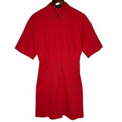Theory Women’s Red Dress Size 4
