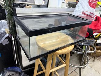 Glass Reptile Terrarium / Tank with Screen Lid (20" x 10" x 12")