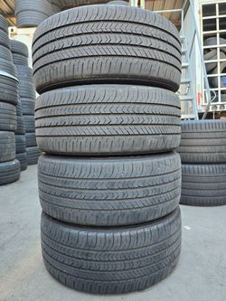 (4) 235 40 18 Goodyear Tires
