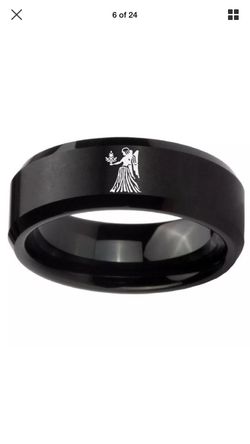 Virgo Zodiac Sign Constellation Ring