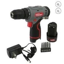 Hyper Tough 12-Volt Max Lithium-Ion 3-in-1 Multi-Head Power Drill Set