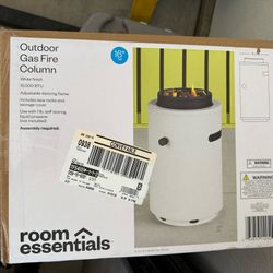 Outdoor Gas Fire Column 