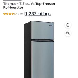 Thomson 7.5 cu. ft. Top-Freezer Refrigerator