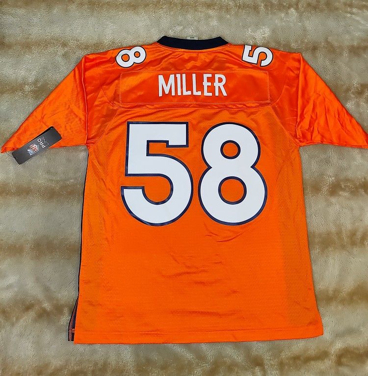 Pro Line Mens Orange Denver Broncos Von Miller #58 Football Jersey
Men's Size Medium