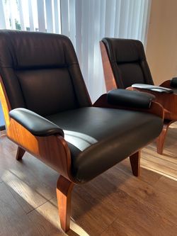 West Elm Art Deco Chairs