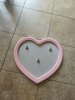 Heart Shaped Bulletin Board